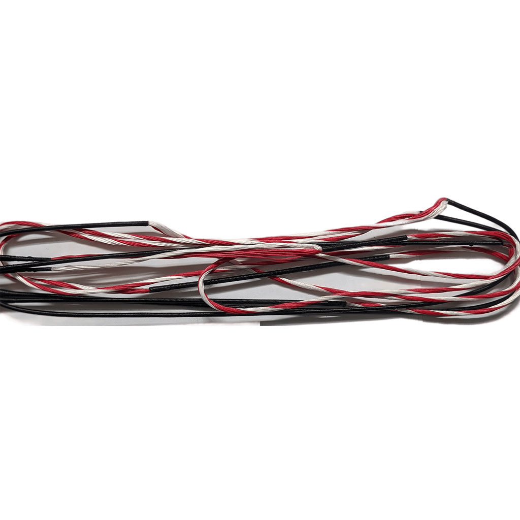 J and D White/Red D97 Genesis String and Cable Replacement Kit
