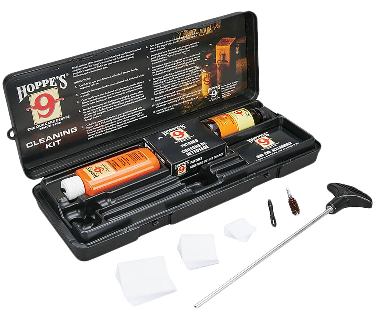 Hoppe's PCO All-Caliber Pistol Cleaning Kit, Includes Reusable Storage Box