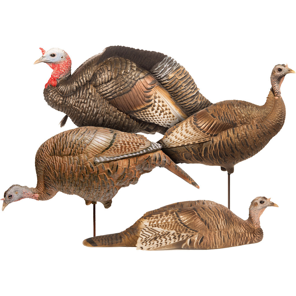Dave Smith Decoys Turkey Flock Hunting Decoy Combo