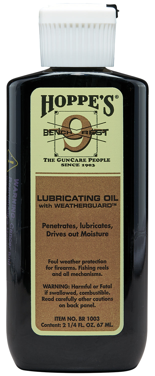 Hoppe's BR1003 No. 9 Weatherguard Lubricating Oil 2.25 oz 10-Count