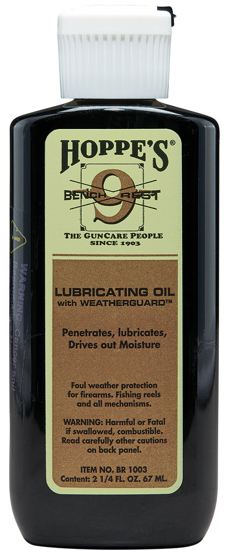 Hoppe's BR1003 No. 9 Weatherguard Lubricating Oil 2.25 oz 10-Count