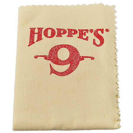 Hoppe's 1217 Wax-Treated Firearm Cleaning Cloth Resealable Bag 10-Count