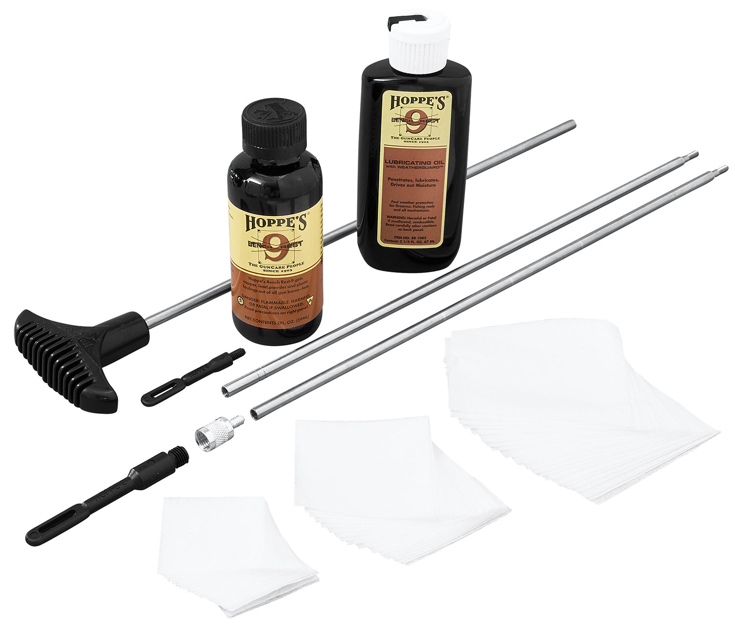 Hoppe's BRUO All-Caliber Bench Rest Rifle & Shotgun Cleaning Kit