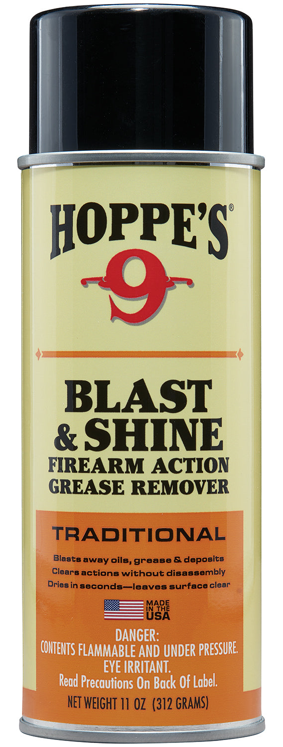 Hoppe's CD1 No. 9 Blast & Shine Cleaner 11 oz Aerosol Removes Oils and Grease