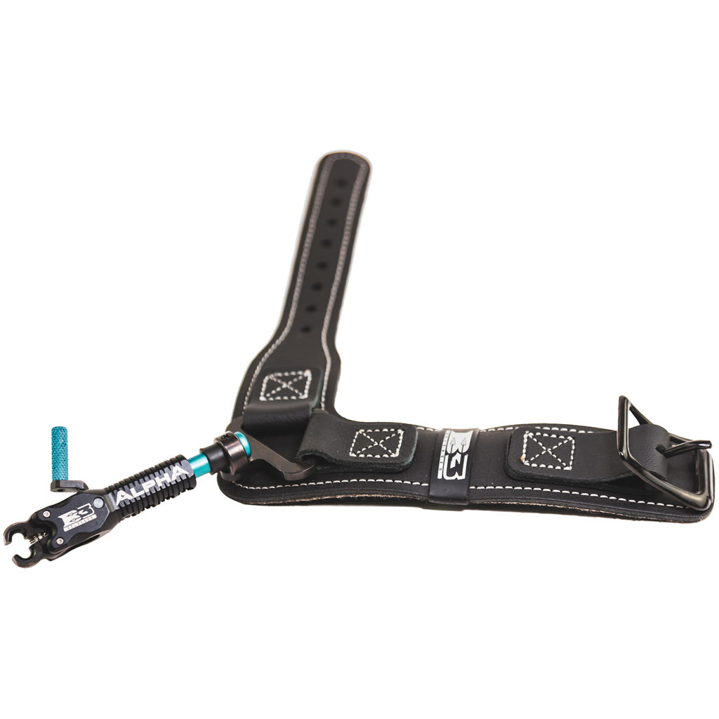 B3 Alpha Black Double-Caliper Roller Sear Bow Release Swivel Stem