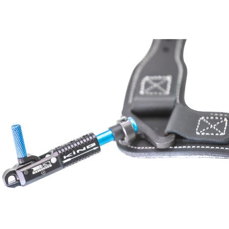 B3 King Black Single-Caliper Roller Sear Bow Release Swivel Stem