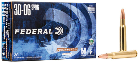 Federal PowerShok Copper Hollow Point 85 Grain .243 Winchester 3200 fps 604544617344