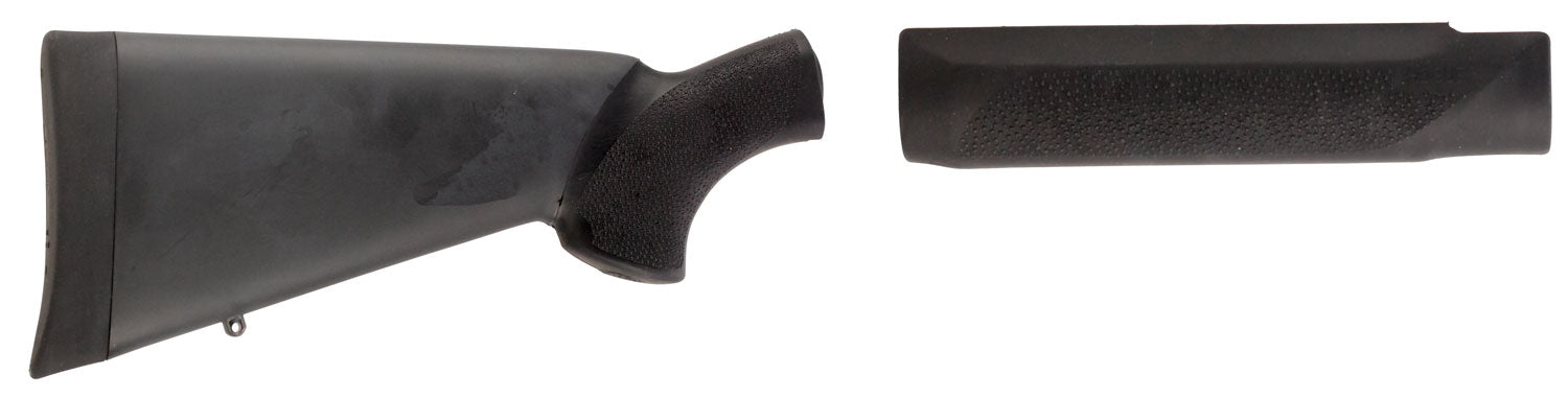 Hogue OverMold Mossberg 500 Shotgun Stock Combo Kit with Forend Black