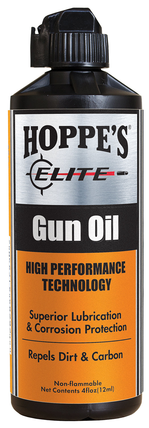 Hoppe's GO4 Elite 4 oz Squeeze Bottle Firearm Oil Lubrication and Corrosion Prevention