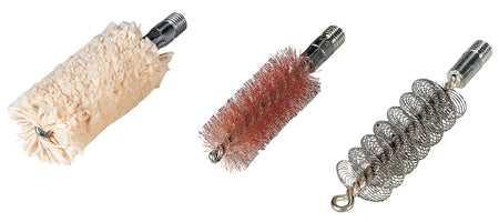 Hoppe's 1454BK Bronze Brush Mop & Tornado Brush .22 Cal