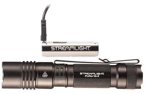 Streamlight Pro-Tac 2L-X White LED USB Tactical Flashlight with Cord