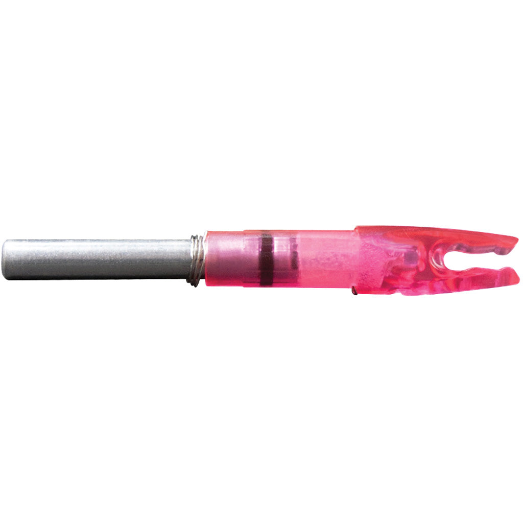 Lumenok 3 pk. H Nocks Lighted Pink Archery