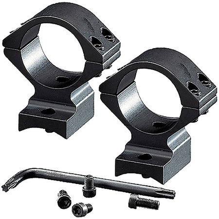 Browning 12312 1" Medium Matte Black Integrated Scope Ring and Mount Combo AB3