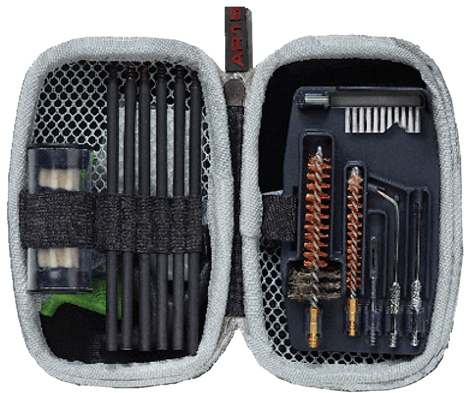Real Avid AVGCKAR15 AR-15 Cleaning Kit Multi-Tool 33" Rod 5.56/.223 Nylon Case