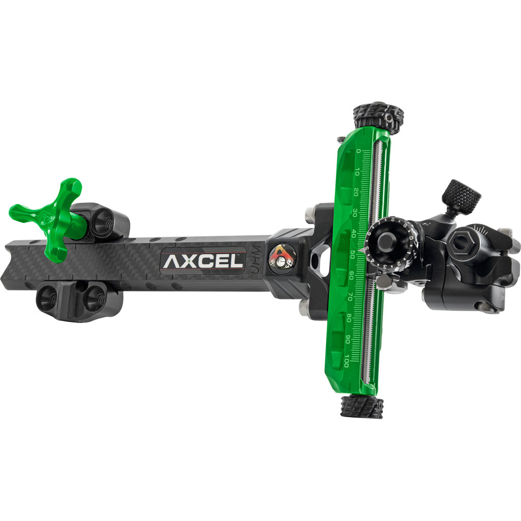 Axcel Achieve XP 6-Inch RH Compound Bow Sight Green/Black