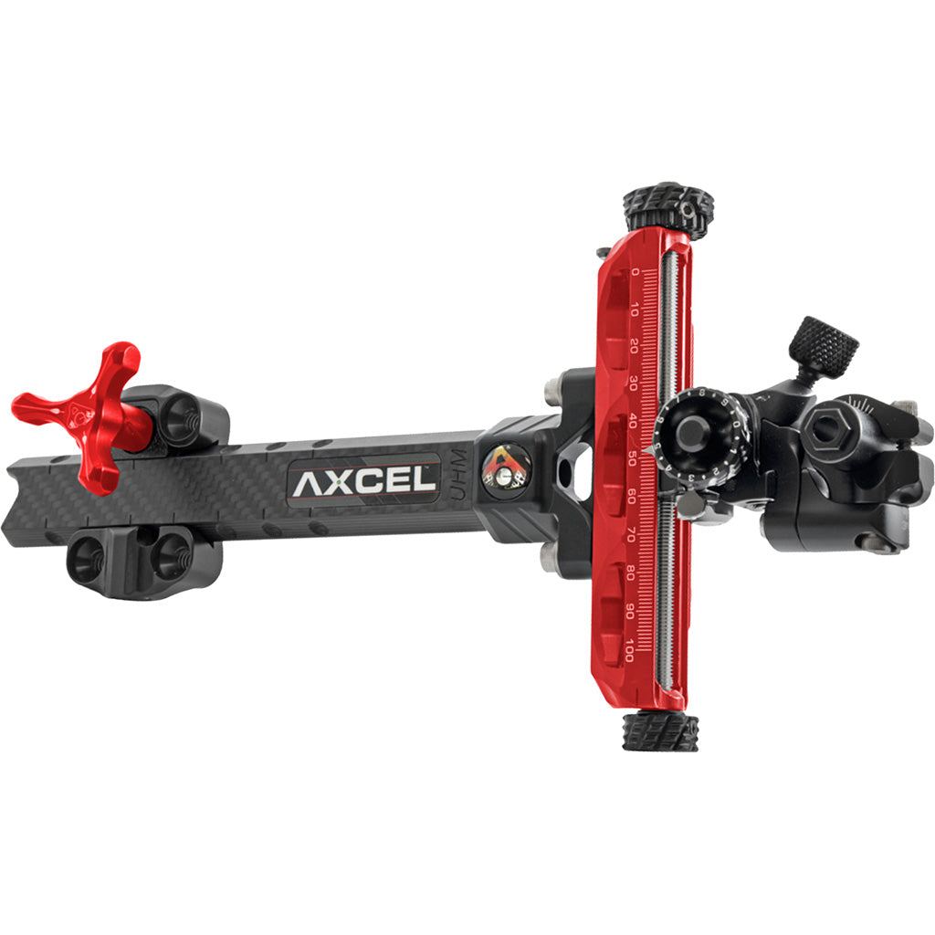 Axcel Achieve XP 9-Inch RH Compound Bow Sight Red/Black