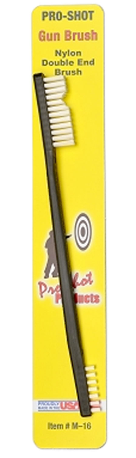 Pro-Shot M16 Double Ended Nylon Bristle Gun Brush for M4/M16