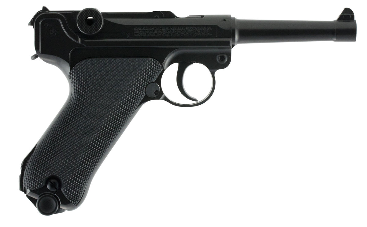 Umarex Legends P.08 Semi-Auto CO2 BB Pistol .177 Cal 21+1 4.6" Barrel