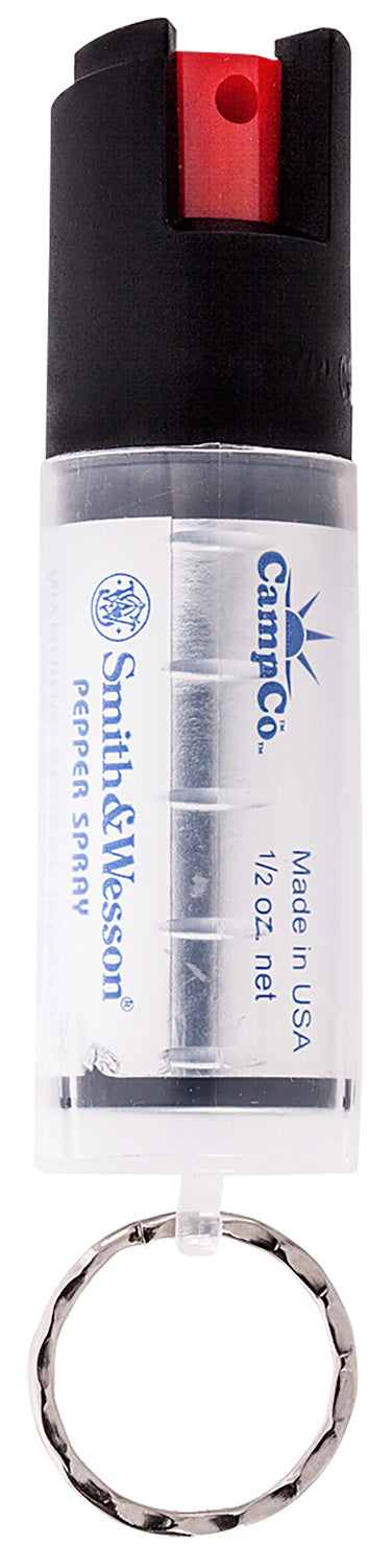 S&W Keychain OC Pepper Spray 1201 0.50 oz Clear with Keycap Included