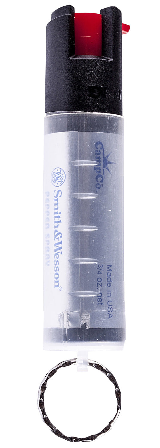 S&W 1251 OC Pepper Spray Clear Keycap Included 0.75 oz 10-Foot Range