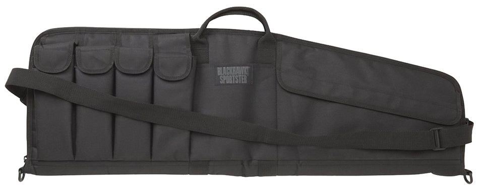 Blackhawk Sportster 36" Tactical Carbine Gun Case Black 600D Polyester Mag Pockets Lockable