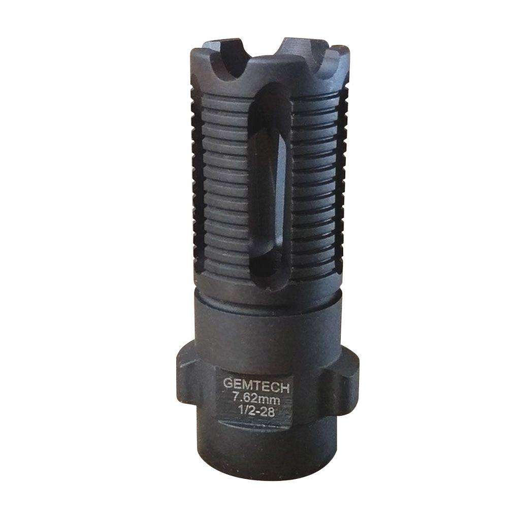 QuickMount Carbon Cutting Muzzle Brake 7.62mm 1/2-28 12156