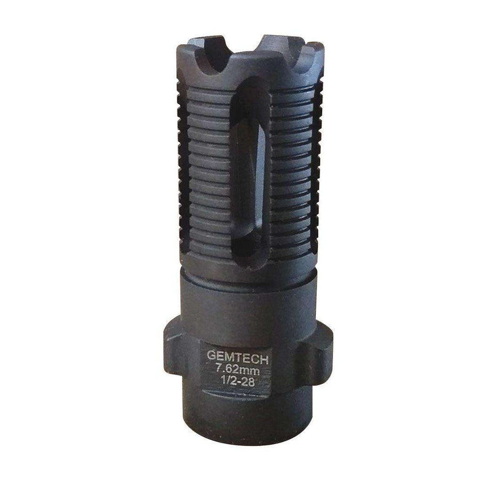 QuickMount Carbon Cutting Muzzle Brake 7.62mm 1/2-28 12156