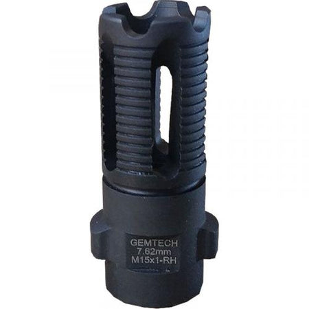 QuickMount Carbon Cutting Muzzle Brake 7.62mm M15X1 12161