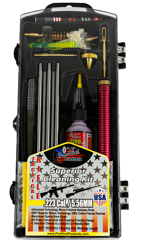 Pro-Shot AR223KIT Multi-Caliber AR-15 Tactical Classic Box Cleaning Kit