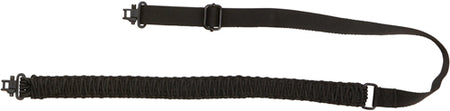 Allen Paracord Woven Sling with Swivel Black Neoprene-Effect