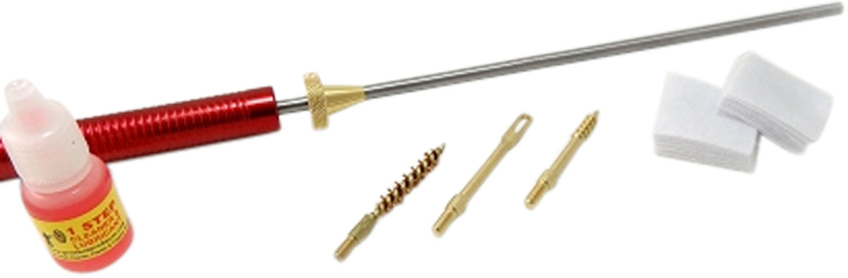 Pro-Shot Competition Tube Kit .22 Cal Pistol Cleaning Set with Reusable Tube Case