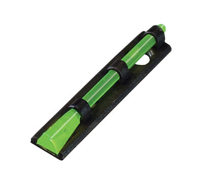 HiViz PM2003 TriComp Vent-Rib Shotgun Bead Replacement Front Sight with Triangular and Round Fiber Optic LitePipes