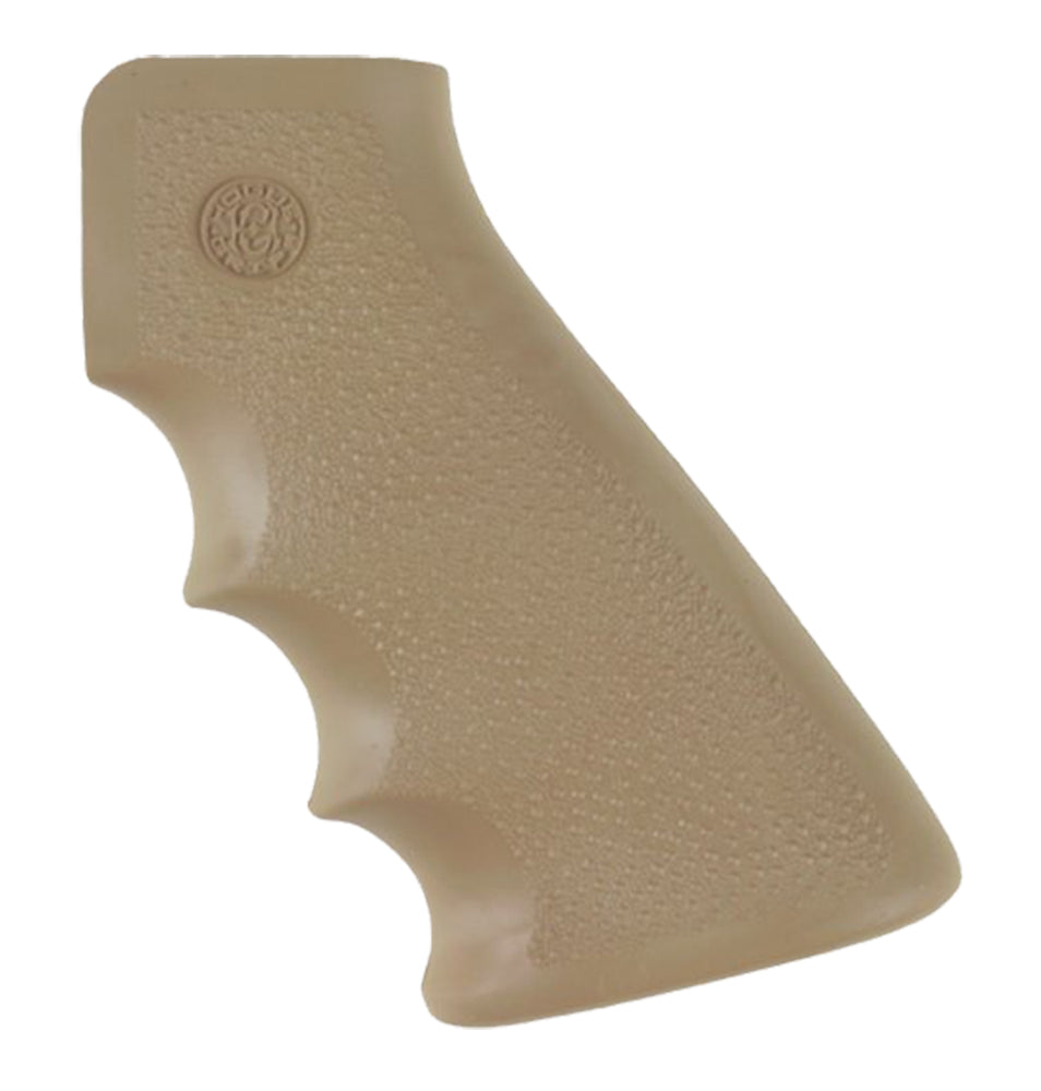 Hogue 15003 Finger Groove Desert Tan OverMolded Rubber Grip for AR-15