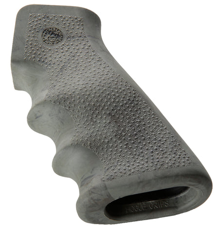 Hogue 15881 Finger Groove Ghillie Green OverMolded Rubber Grip for AR-15