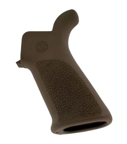 Hogue 15033 Desert Tan Beavertail Cobblestone OverMolded Pistol Grip for AR-15 M16