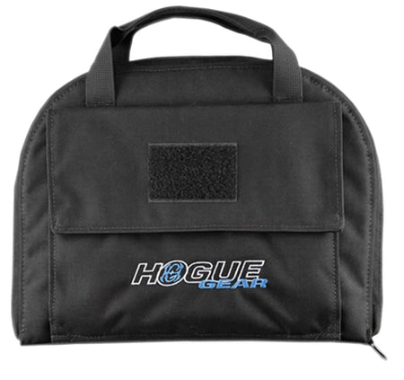 Hogue 59250 Pistol Bag Medium 9" x 12" Black Nylon Front Pocket