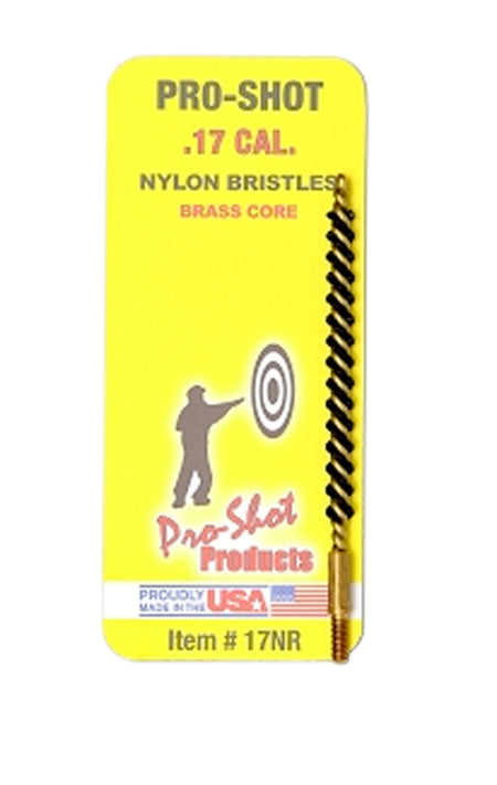 Pro-Shot 7NR Nylon Bore Brush 7mm Rifle Brass Core #8-32