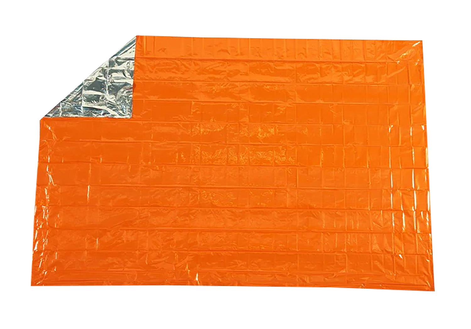 Survive Outdoors Longer 01401701 SOL Two-Person Survival Blanket Orange Metalized Polyethylene