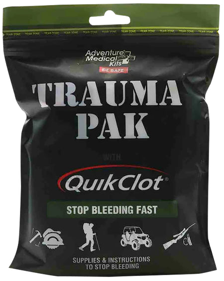 Adventure Medical Kits Trauma Pak w/QuikClot Hemostatic Gauze Waterproof Emergency Kit