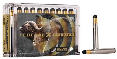 Federal Premium Safari Cape-Shok Woodleigh Hydro Solid 286 Grain .370 Sako Mag 2450 fps 029465064143