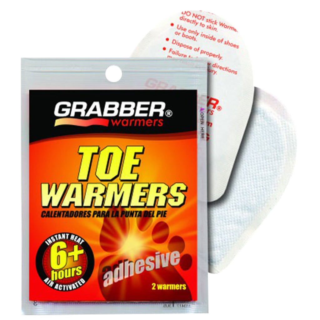Grabber Toe Warmers with Adhesive Backing 1 Pair