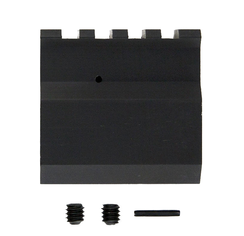 Anderson Manufacturing AR-15 .750" High Rise Rail Gas Block Aluminum Black