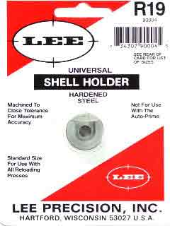Lee R-19 Press Shell Holder for 9mm Luger and Similar Calibers