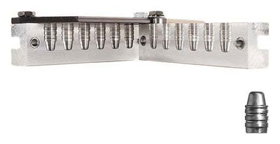 Lee Six Cavity .358 200gr Round Flat Nose Bullet Mold (No Handles)