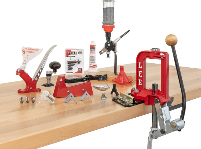 Lee Challenger Breech Lock Reloading Tool Kit with Press & Powder Measure