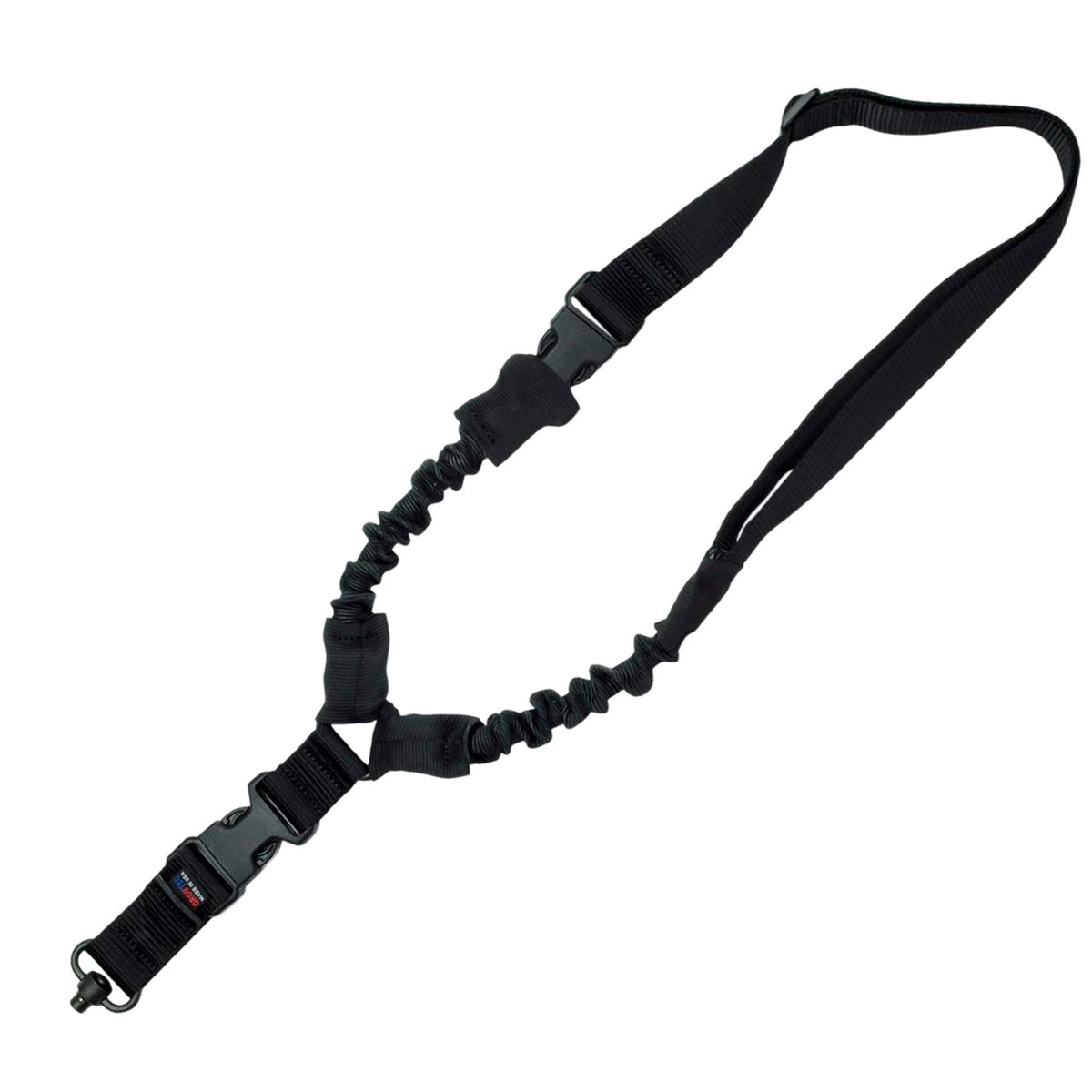 GrovTec US GTSL52 Black Elastic Single-Point Bungee Rifle/Shotgun Sling