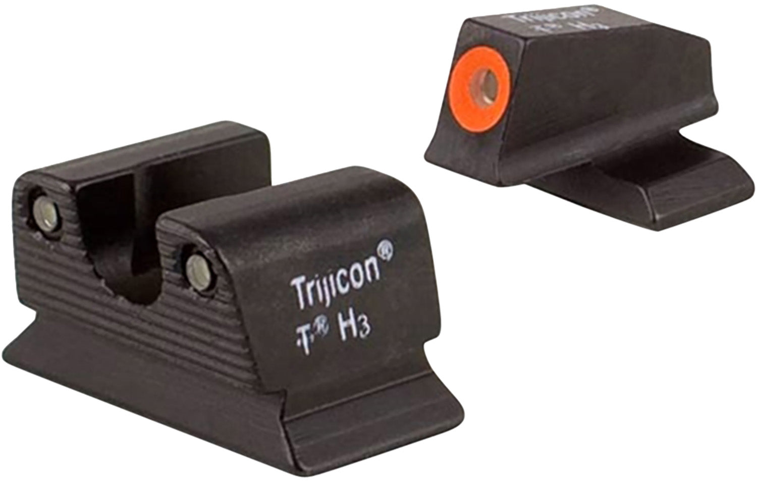 Trijicon 600624 HD Tritium Night Sight Set Orange Outline Front for Beretta PX4 Pistol