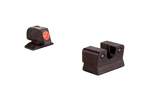 Trijicon 600619 HD Tritium Night Sight Set Orange Outline Front for Beretta 92A1 and 96A1