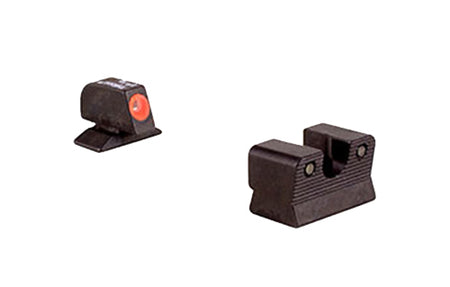 Trijicon 600619 HD Tritium Night Sight Set Orange Outline Front for Beretta 92A1 and 96A1