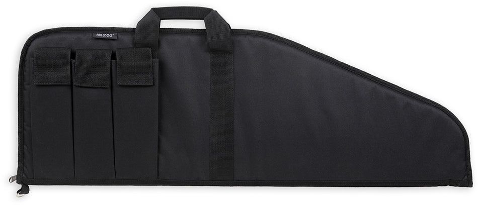 Bulldog BD49943 Pit Bull Floatable Rifle Case 43" Black Nylon Water-Resistant with Exterior Magazine Pouches